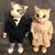 Cat Couple - Hand Crafted 1 thumbnail