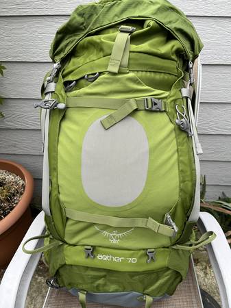 Osprey 70 liter Internal Frame Backpack 1