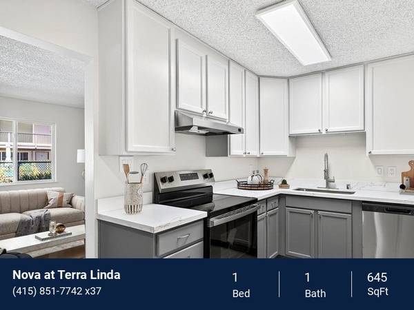 $2,695 / 1br - 645ft2 - Fully Equipped Kitchens, Patio or Balcony, Beautiful Mountain Views (san rafael)63847326224387120
