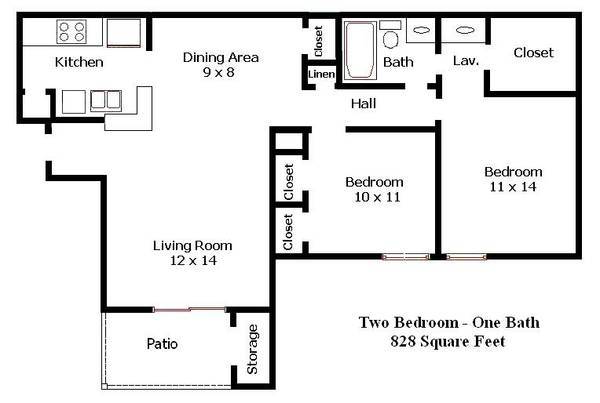 $839 / 2br - 828ft2 - 2X1 AVAILABLE FOR PRE-LEASING AT THE HUNTINGTON APARTMENTS! (College Station)63885012405251120