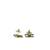 Chanel Gold-Tone Interlocking CC Stud Earrings Crystal 8 thumbnail