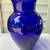 13" Tall Dark Blue Vase 2 thumbnail