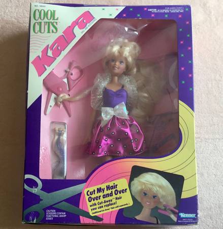New- Kara Cool Cuts Kenner Doll -1990   1