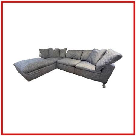 Restoration Hardware Cloud Modular Sofa + Ottoman / Sectional, Set Of 1