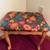 Decorative Wooden Stool - 20”L x 16”W x17”H 1 thumbnail