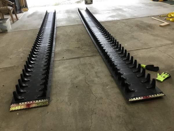 Argo Cleated 18” Rubber Tracks that fit New 950 with Reversible Rim 1