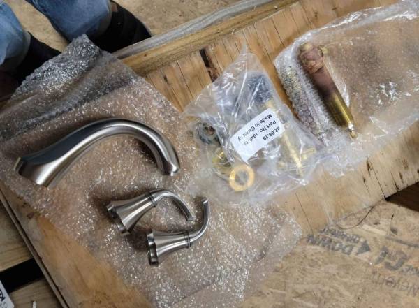 Kohler deck valve plus trim kit 1