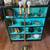 Vintage Brass Tone Four-Bulb Floor Lamp 1 thumbnail