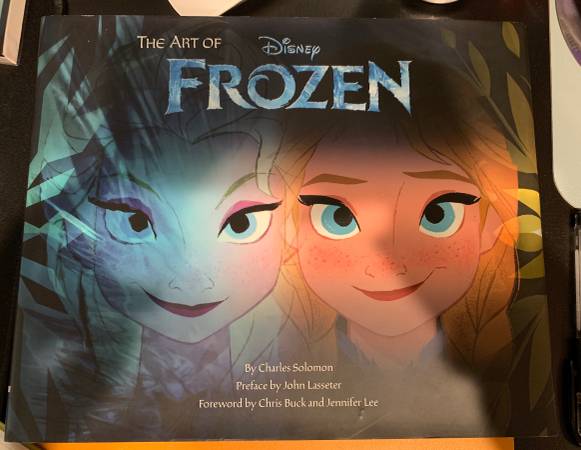 Disney The Art Of Frozen Hardcover Book- New 1