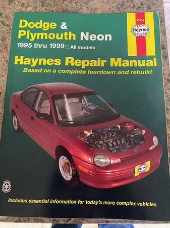 Neon Repair Manual. By Haynes. 1
