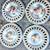 (SET OF 4) PONTIAC "PMD" 14" HUB CAPS - USED 1 thumbnail