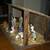 HANDMADE WOODEN CHRISTMAS CRIB with 18 STATUES 2 thumbnail