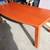 Table Desk Set With Credenza And File - Cherry Veneer Finish 2 thumbnail