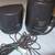2 ALTEC LANSING MULTIMEDIA COMPUTER SPEAKER SYSTEM SPEAKERS 2 thumbnail