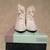 Studio 6 White Lace Ankle Boot, Size 10M 2 thumbnail