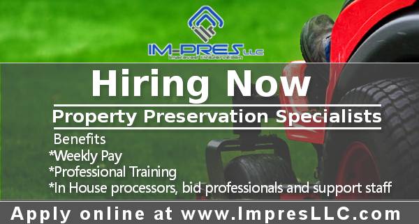 Contractors Wanted for Maintenance & Repairs on Foreclosed Properties 1