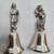 Reed&Barton Silverplated Shepherd & Wiseman Nativity Bells - New 1 thumbnail