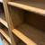 Vintage OAK Bookcase Unique One Piece Two Sided Adjustable Shelves WOW 10 thumbnail