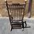 Chair Vintage Platform Rocking Chair 4 thumbnail