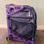 ZUCA Insert Bag and Frame with Flashing Wheels, Navy Blue Bag/Purple Frame 3 thumbnail