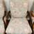 Set of 4 Floral Upholstered Arm Chairs 9 thumbnail