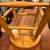 Set of Four Solid Oak Bar Stools 6 thumbnail