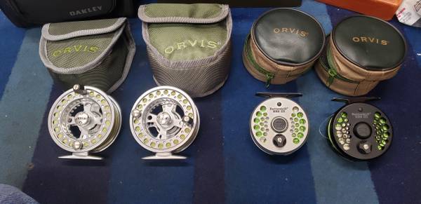 Orvis Battenkill Large Arbor III & BBS III Fly Fishing Reels 1