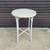 Antique Round Wicker Side Table. 2 thumbnail