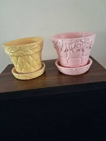 McCoy planters two separate photos 1