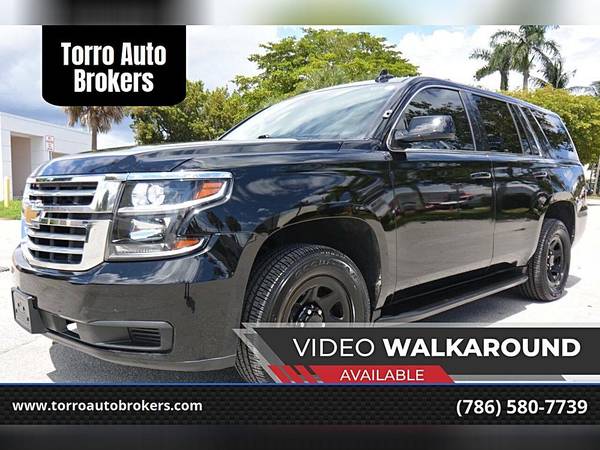 1 2020 Chevy Chevrolet Tahoe Police PPV 4x4 4WD INTERCEPTOR 9C1 1