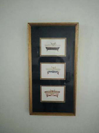 Frame bathtub art 1