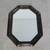 1970's Hollywood Regency Black & Gold Octagon Mirror 4 thumbnail