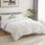 New Queen Size Luxury White Comforter 2 thumbnail