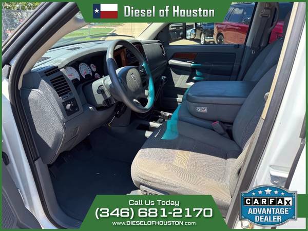 2006 DODGE RAM 2500 SLT MEGA 6SPD MANUAL 5.9L CUMMINS DIESEL 1-OWNER - $34,995 (DIESEL OF HOUSTON)63621099953283123