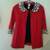 Brand new Red outerwear with leopard desgin for girl size 6X 11 thumbnail