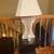 BEAUTIFUL SET OF VINTAGE LUCITE LAMPS ( set of 2 ) 7 thumbnail