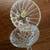French Crystal Trinket Dish w/Lid 3 thumbnail