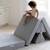 The Original Nugget Couch Light Gray Kids Play Couch 3 thumbnail