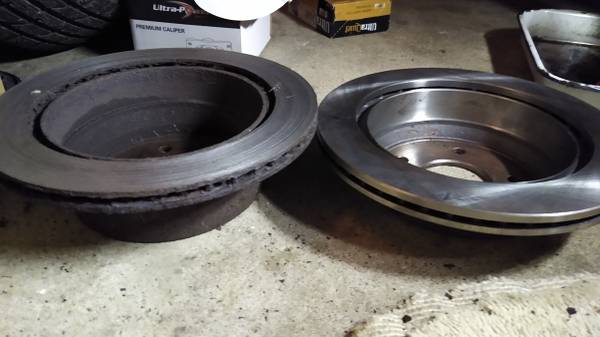 GM rear brake rotor 1