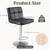Leather bar stool, new in box 5 thumbnail