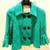 Beautiful Women's Green Button Jacket Size S 1 thumbnail