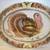 LARGE OVAL (19" x 14 1/2") CERAMIC TURKEY PLATTER 4 thumbnail