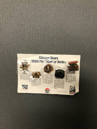 Bears 1989 collector pins 1
