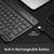 FINTIE 8-Inch Ultrathin Wireless Bluetooth Keyboard 3 thumbnail