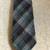 Vintage 100% Pure New Wool Blue/Brown/Black/Gray Tartan Tie 4 thumbnail
