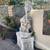 Elegant Outdoor Harp Women Statue with Water Feature and Ligh 2 thumbnail