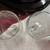 Two Continental Airlines Inflight Service Stemmed Wine Glasses 2 thumbnail