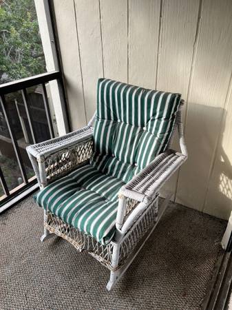 Wicker Rocker 1