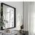 IKEA Nissedal black frame mirror 2 thumbnail