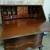 Antique chippendale Mahogany oxbow drop front secretary desk 16 thumbnail